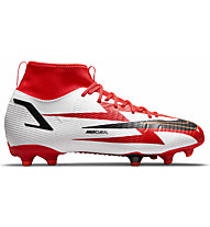 Nike Mercurial Superfly 8 Academy CR7 MG - scarpe da calcio multisuperfici - bambino, Red/White