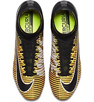 Nike Mercurial Superfly V FG - scarpa da calcio terreni compatti, Orange/Black