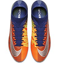 Nike Mercurial Superfly V FG - scarpe da calcio, Blue/Orange