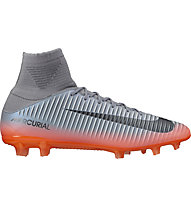 Nike Mercurial Veloce III Dynamic Fit CR7 FG - scarpe calcio terreni compatti, Grey