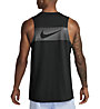 Nike Miler Flash M's Running - top running - uomo, Black