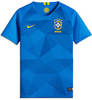 Nike 2018 Brasilien Auswärtstrikot Replika Jr. - Fußballtrikot - Kinder, Blue