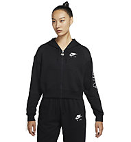 Nike Nike Air W Full-Zip Fleece Ho - Fleecepullover - Damen, Black