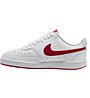 Nike Court Vision Low - Sneaker - Damen, White/Red