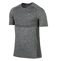 Nike Dri-FIT Knit SS - maglia running, Grey