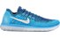 Nike Free Run Flyknit 2 - scarpe running - uomo, Blue Lagoon