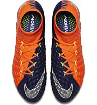 Nike Nike Hypervenom Phantom III Dynamic Fit FG - scarpe da calcio, Blue/Orange