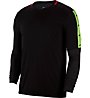 Nike Long-Sleeve Running Top - Langarmshirt Running - Herren, Black