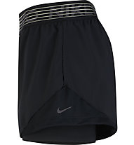 Nike Pro Flex 2-in-1 Woven - pantaloni corti fitness - donna, Black