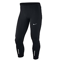 Nike Tech Tight pantaloni running, Black/Reflective Silver