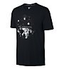 Nike International Satellite T-Shirt fitness, Black/White