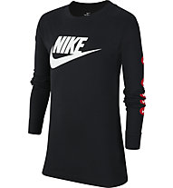 Nike NSW Big Kids' (Boys') Long-Sleeve - Pullover langarm - Jungen, Black
