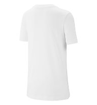 Nike Big Kids' Cotton - T-Shirt - Kinder, White
