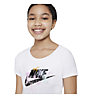 Nike NSW Big Kids' (Girls') TS - T-shirt - bambina, White