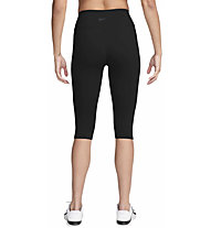 Nike One High Waisted Capri W - pantaloni fitness - donna, Black