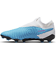 Nike Phantom GX Academy FG/MG - scarpe da calcio multisuperfici - uomo, White/Blue