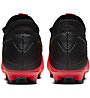 Nike Phantom VSN 2 Academy DF FG/MG - scarpe da calcio per terreni compatti, Red/Black