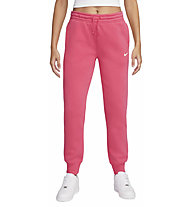 Nike Sportswear Phoenix Fleece W - pantaloni fitness - donna, Pink