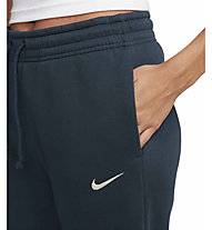 Nike Sportswear Phoenix Fleece W - pantaloni fitness - donna, Dark Blue