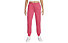 Nike Sportswear Phoenix Fleece W - pantaloni fitness - donna, Pink