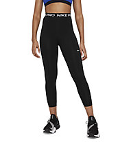 Nike Pro 365 W 7/8 Tights - pantaloni fitness - donna, Black