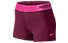Nike Pro 3" Cool - pantaloni corti fitness - donna, Red/Pink