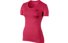 Nike Pro Cool - T-Shirt fitness - donna, Pink/Black