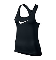 Nike Pro Cool - top fitness - donna, Black