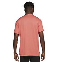 Nike Pro Dri-FIT M Sho SL - T-Shirt - Herren , Orange