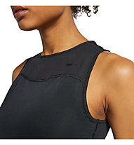 Nike Pro HyperCool - top fitness - donna, Black