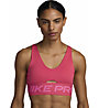 Nike Pro Indy Plunge W - reggiseno sportivo sostegno medio - donna, Pink