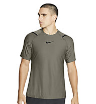 Nike Pro Men's Short-Sleeve Top - T-Shirt - Herren, Green