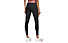 Nike Pro Mid Rise Mesh W - Trainingshosen - Damen, Black/Pink