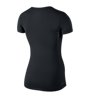 Nike Pro T-Shirt Fitness donna, Black/White