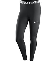 Nike Pro W Mid-Rise Leggin - pantaloni fitness - donna, Black