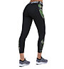 Nike Pro Camo - pantaloni fitness - donna, Black/Green/Brown