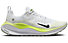 Nike React Infinity Run Flyknit 4 W - Runningschuh neutral - Damen, White/Light Green