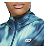 Nike Repel Icon Woven AOP - Kapuzenpullover - Damen, Blue/Green