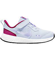 Nike Revolution 5 Little Kids - scarpe da ginnastica - bambino, Light Blue/Pink