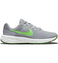 Nike Revolution 6 - scarpe running neutre - bambino, Grey/Green