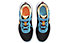 Nike Revolution 6 FlyEase - Turnschuhe - Kinder, Black/Light Blue/Yellow