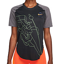Nike Running Berlin Top - Laufshirt - Damen, Black