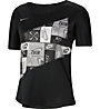 Nike Running Top - Runningshirt - Damen, Black