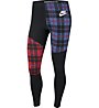 Nike Sportswear - pantaloni fitness - donna, Black/Red/Violet