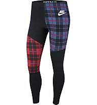 Nike Sportswear - pantaloni fitness - donna, Black/Red/Violet