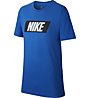 Nike Sportswear - T-Shirt - Kinder, Blue/Black