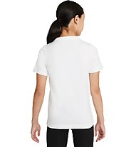 Nike Sportswear - t-shirt fitness - bambini, WHITE/UNIVERSITY RED