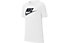 Nike Sportswear - T-Shirt - ragazzo, White/Black/Grey