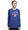 Nike Sportswear Boxy Jr - maglia maniche lunghe - ragazzo, Blue