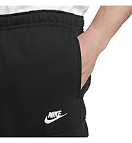 Nike Sportswear Club Fleece - pantaloni lunghi fitness - uomo, Black/White